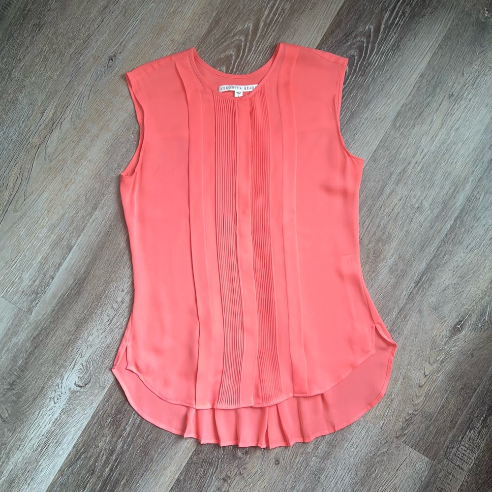 Veronica Beard silk sleeveless blouse